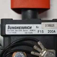 Jungheinrich 51368526 | Noodstop schakelaar Emergency disconnector 200A