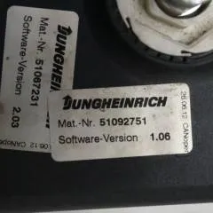 Jungheinrich 51033235 | Rij regeling tbv ERE225 met klapplatform Drive controller for ERE225 with foldable platform AS2412i Index C 51067231 V2.03 51092751 V1.06