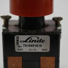 Linde 7915491619 | Noodstop schakelaar Emergency off switch 1 pole