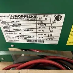 Hoppecke 8488827 | Trak Basic 24V25A sn. 53225727 Year 2011 80A Rema battery connector