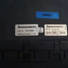 Jungheinrich 51169229 | MFC04 Index A for ETV from year 2011 brake sn. S1FX00064112 sw 1.13 51212548