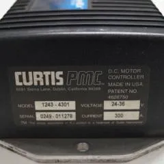 Curtis unknown | DC motor controller Curtis type 1243-4301 24-36V 300A sn. 0249-011278