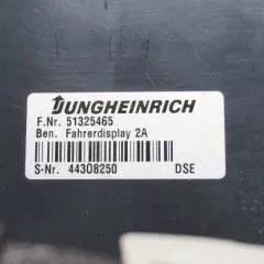 Jungheinrich 51215702 | Dashboard for ETM from year 2011 including ignition switch and fahrer display 2a 51325465