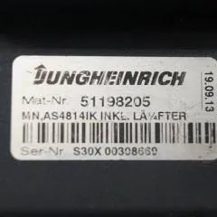 Jungheinrich 51159321 | Rij/hef regeling drive/lifting controller AS4814Ik Index A 51198205 from ETV214 year 2013 sn. S30X00308660
