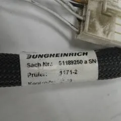 Jungheinrich 51189250 | Display cable for ETV with code key year 2011 till 2016 sn. 847