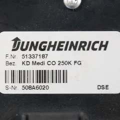 Jungheinrich 51337187 | Display for EKS110 KD Medi co 250k fg sn. 5508A6020