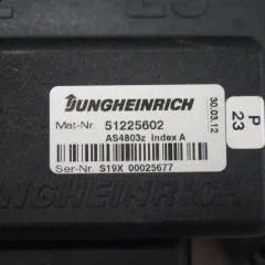 Jungheinrich 51225602 | Stuur regeling steering Controller AS4803 Z index A from ETV214 year 2012 sn. S19X000256777