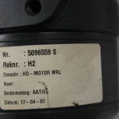 Jungheinrich 26906940 | Stuur motor Steering motor WRL reachtruck till year 2003