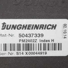 Jungheinrich 50437339 | Stuur regeling steering controller PM2402 Z Index H  for EKS110Z  year 2014 sn S14X 00044919
