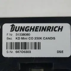 Jungheinrich 51538080 | Battery/hour indicator KD mini CO 250K candis sn. 647O6303