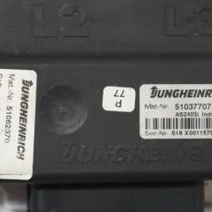 Jungheinrich 51037707 | Rij regeling driving controller AS2405i index E Sw. 1.31 51062370 from EJE C20 year 2016 sn. S18X00115799