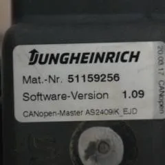 Jungheinrich 51037594 | Rij/hef regeling Drive/lift controller AS2409 i k index A sw. 1,09 51159256 for EJD220 sn. S12X00096959