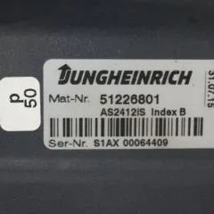 Jungheinrich 51226801 | Rij/hef/stuur regeling  drive/lift/steering controller AS2412 i S index B for ECE310 year 2015 sn. S1AX00064409
