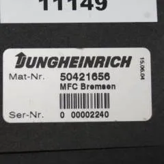 Jungheinrich 50421656 | MFC Bremsen for ETV from year 2003 till 2011 sn O 00002240