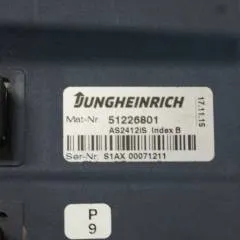 Jungheinrich 51226801 | Rij/hef/stuur regeling  drive/lift/steering controller AS2412 i S index B Sw 1,05 51263516 sn. S1AX 00071211 for ERE225