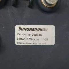 Jungheinrich 51226801 | Rij/hef/stuur regeling  drive/lift/steering controller AS2412 i S index B Sw 1,05 51263516 sn. S1AX 00071211 for ERE225
