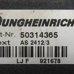 Jungheinrich 50314368 | Rij/hef/stuur regeling  drive/lift/steering controller AS2412/3  for ECE220  year 2007 sn. LJF921678