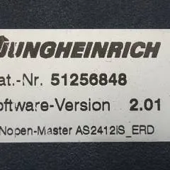 Jungheinrich 51226801 | Rij/hef/stuur regeling  drive/lift/steering controller AS2412 i S index A SW2,01 51256848 for ERD220 sn. S1AX00014571