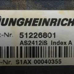 Jungheinrich 51226801 | Rij/hef/stuur regeling  drive/lift/steering controller AS2412 i S index A for ECD220 year 2014 sn. S1AX000403055