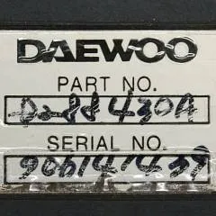 Daewoo 88430A | Printplaat control board 80V Sn. 906141437 for B20S-2