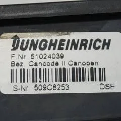 Jungheinrich 51024039 | Codekey Can Open Cancode II sn. 509C8253