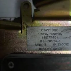 Crown 825777-001 | Display software versie WT-Display-608 CROWN NT 3000 1LEL-001854-A sn. 04/13-0052