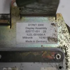 Crown 825777-001 | Display software versie WT-Display-608 CROWN NT 3000 1LEL-001854-A sn. 10/13-0037