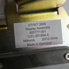 Crown 825777-001 | Display software versie WT-Display-608 CROWN NT 3000 1LEL-001854-A sn. 20/12-0049