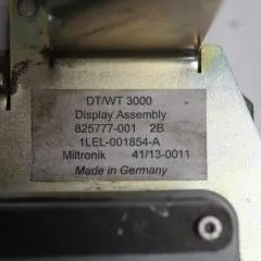 Crown 825777-001 | Display software versie WT-Display-608 CROWN NT 3000 1LEL-001854-A sn. 41/13-0011