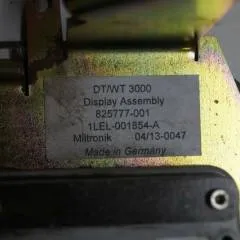 Crown 825777-001 | Display software versie WT-Display-608 CROWN NT 3000 1LEL-001854-A sn. 04/13-0047