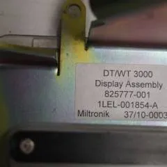 Crown 825777-001 | Display software versie WT-Display-608 CROWN NT 3000 1LEL-001854-A sn. 37/10-0003