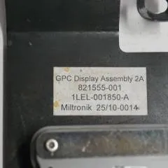 Crown 821555-001 | GPC 3000 Display assembly 2A GPC_display_2V12 1LEL-001850-A sn. 25/10-0014