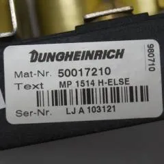 Jungheinrich 50017210 | Hefregeling Lifting controller MP1514 H-ELSE sw. V2,6 sn. LJA103121