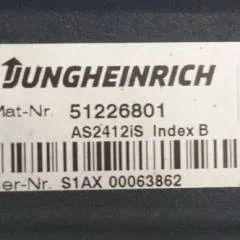 Jungheinrich 51226801 | Rij/stuur regeling  drive/steering controller AS2412 i S index B for EZS350XL year 2015 sn. S1AX00063862