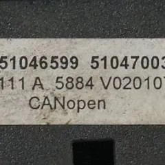 Jungheinrich 51046599 | Battery indicator 51047003 SN:111 A 5884 V020107 CANopen