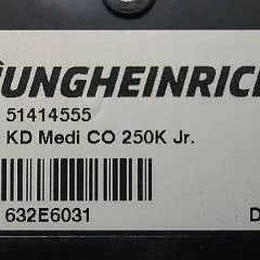 Jungheinrich 51414555 | Display KD MEDI CO 250K Jr DSE for EKS110z 2016 sn. 632E6031