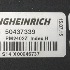 Jungheinrich 50437339 | Stuur regeling steering controller PM2402 Z Index H for ESC214 year 2015 sn S14X 00046737