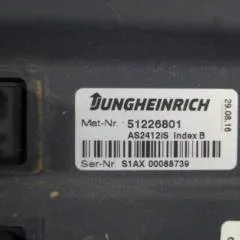 Jungheinrich 51226801 | Rij/hef/stuur regeling  drive/lift/steering controller AS2412 i S index B forECD220 year 2014 sn. S1AX00088739