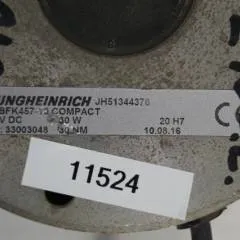 Jungheinrich 51344378 | Electrical brake 33003048 20 VDC IQ BFK47 to compact fr EKS110Z100E year 2016