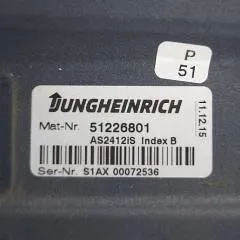 Jungheinrich 51226801 | Rij/stuur regeling  drive/steering controller AS2412 i S index B for EZS130 year 2016 sn. S1AX00072536