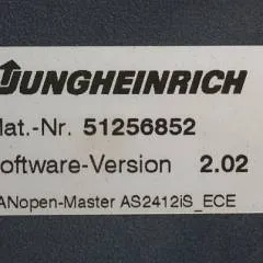Jungheinrich 51226801 | Rij/hef/stuur regeling  drive/lift/steering controller AS2412 i S index A Sw 2,02 51256852 for ECE225XL year 2012 sn. S1AX00017667