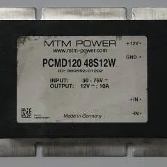 unknown unknown | Transformer MTM power  input 30-75V output 12V10A P CMD12 48S12W ID900592-012021 sn. 1420S074818