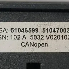 Jungheinrich 51046599 | Battery indicator 51047003 SN:102 A 5032 V020107 CANopen