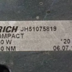 Jungheinrich 51075819 | Electrical brake IQ FK457-10 Compact 20V DC 30W 30Nm sn. 13216442 for EKS110Z100E year 2015