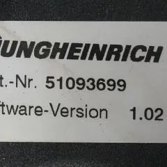 Jungheinrich 51037594 | Rij/hef regeling Drive/lift controller AS2409 i k index B sw. 1,02 51093699 sn. S12X00028737