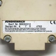 Jungheinrich 50020312 | Emergency disconnect switch