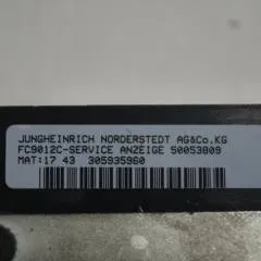 Jungheinrich 50053809 | Lisa with canbus FC9012C sn. 305935960