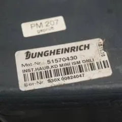 Jungheinrich 51570430 | Console including KD mini display 51538080 wiring harness 51570443 for EJE 2 serie EJD220