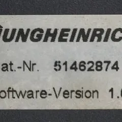 Jungheinrich 51226801 | Rij/hef/stuur regeling  drive/lift/steering controller AS2412 i S index C  51462874 Sw. 1,04 sn. S1AX00133151 for ERE225 year 2017