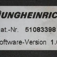 Jungheinrich 51083398 | Stuur regeling Steering controller PM2402Z Index H Sw. 1,05 5183398 sn. S14X10004996 for EKS110Z100E year 2010
